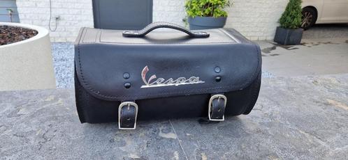Lederen Vespa tas, Motoren, Accessoires | Koffers en Tassen, Zo goed als nieuw, Ophalen of Verzenden
