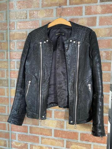 Balmain leren jas beschikbaar voor biedingen