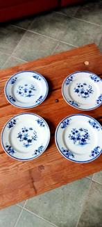 Assiettes plates en porcelaine tendre de Tournai, Antiquités & Art, Enlèvement