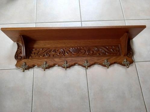Joli porte-manteaux ou archelle en chêne – 1 mètre large, Huis en Inrichting, Woonaccessoires | Kapstokken, Zo goed als nieuw