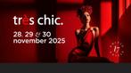 4 tickets Très Chic Hasselt met glas wijn/champagne