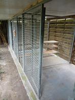 4 x kooi 2x1m80 met sandwich panelen dak., Ophalen, Zo goed als nieuw