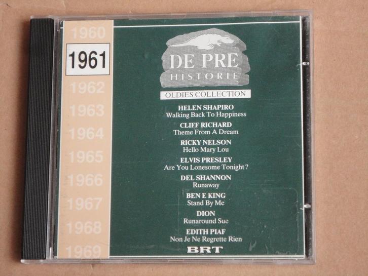 CD De Pre Historie 1961 PAUL ANKA /DEL SHANNON >>> Zie nota, Cd's en Dvd's, Cd's | Verzamelalbums, Ophalen of Verzenden
