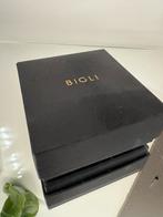 Bigli waves oorbellen, Handtassen en Accessoires, Oorbellen, Ophalen, Zo goed als nieuw, Wit, Goud