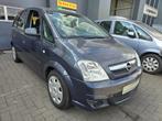 Opel Meriva 1.4i 2009 Airco + Garantie, Monovolume, Zwart, Blauw, Meriva
