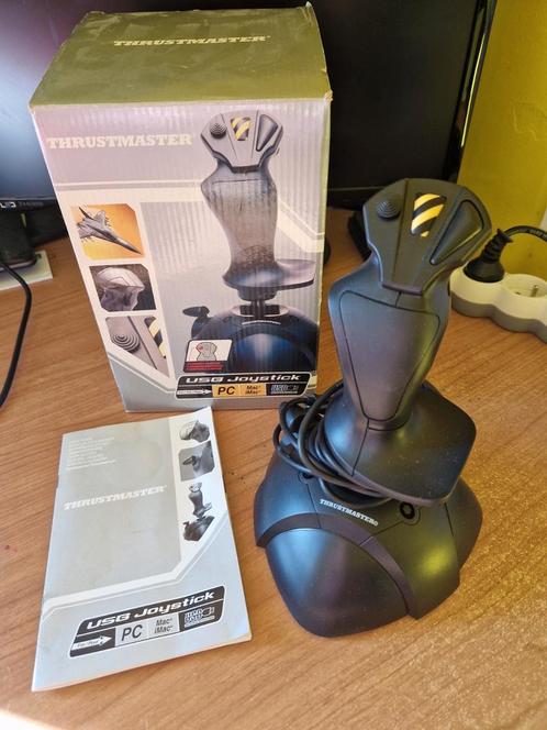 Vintage USB Joystick Thrustmaster, Games en Spelcomputers, Spelcomputers | Overige Accessoires, Zo goed als nieuw, Ophalen
