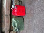 Jerrycan  bidons brandstof tank, Ophalen
