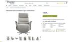 Relax fauteuil nieuw grijs stof, Huis en Inrichting, Ophalen, Nieuw, Stof
