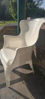 UNIEK! 6 Italiaanse Designstoelen Perdali wit,model Pasha660, Ophalen, Zo goed als nieuw