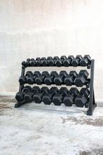 Nieuwe Dumbbells en Bumper plates, Enlèvement ou Envoi, Neuf, Bras, Haltère