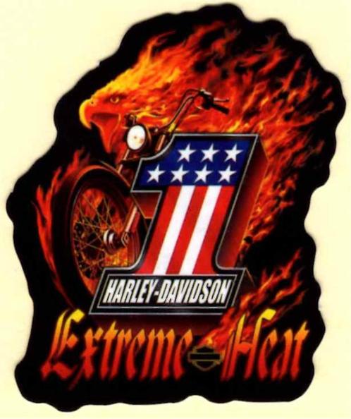 Harley Davidson Nr.1 sticker #3, Motoren, Accessoires | Stickers, Verzenden