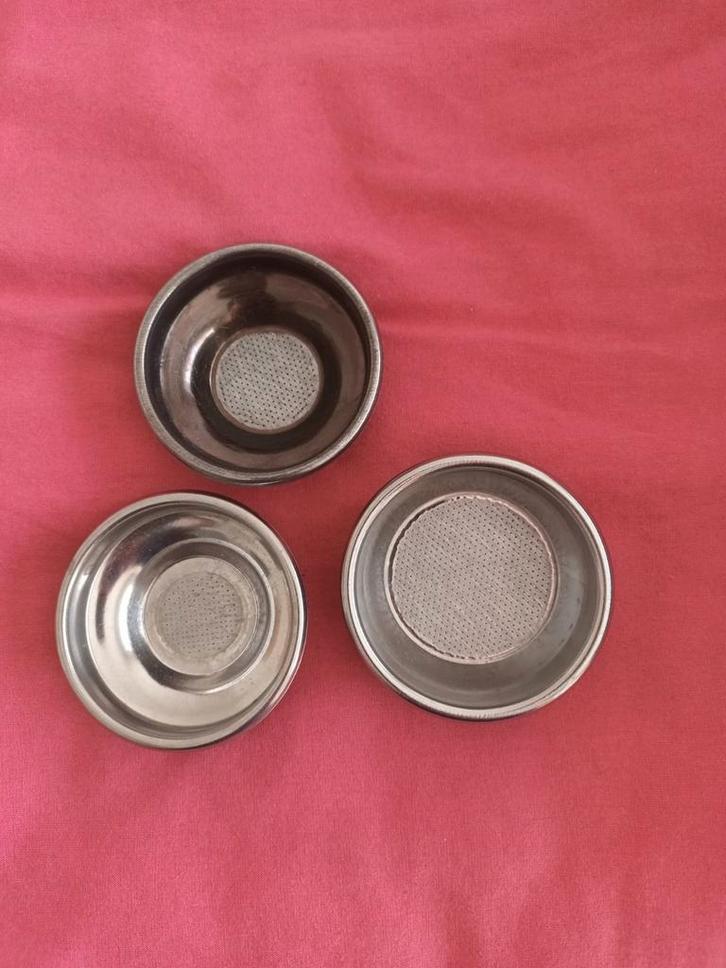 3 Portafilter baskets, Electroménager, Accessoires de machine à café, Enlèvement