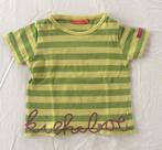 t-shirt Kiekeboe 98 groen gestreept, Jongen of Meisje, Gebruikt, Ophalen of Verzenden, Shirt of Longsleeve