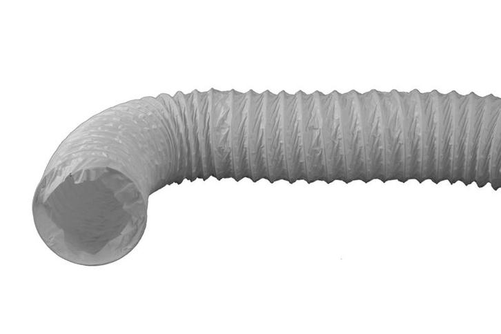 Kunststoffen Flexibele afvoerslang Nedco - Ø112mm 15m wit, Bricolage & Construction, Ventilation & Extraction, Neuf, Extracteur
