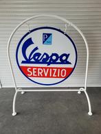 Plaque émaillée vespa originale, Collections, Marques & Objets publicitaires, Enlèvement, Utilisé
