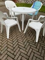 Tuinset, Tuin en Terras, Tuinsets en Loungesets, Ophalen, 4 zitplaatsen, Kunststof, Gebruikt