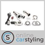 Bypass RVS uitlaat Kleppensysteem 63mm, -, -, Nieuw, Ophalen of Verzenden