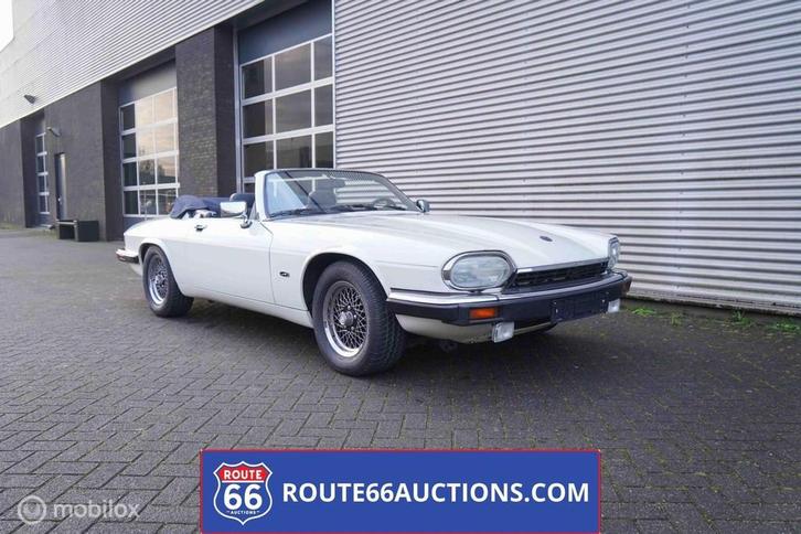Jaguar XJS Cabriolet V12 | 1992 | Route 66 Auctions, Auto's, Oldtimers, Bedrijf, Te koop, Jaguar, Benzine, Overige carrosserie