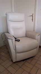 Lederen Electrische relaxzetel verstelbaar nieuwstaat, Huis en Inrichting, Ophalen of Verzenden, Nieuw, Leer