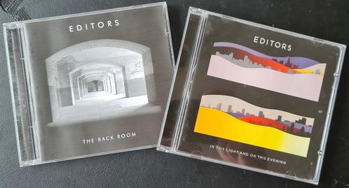 EDITORS - Back room & In this light on this evening (2 CDs), CD & DVD, CD | Rock, Pop rock, Enlèvement ou Envoi