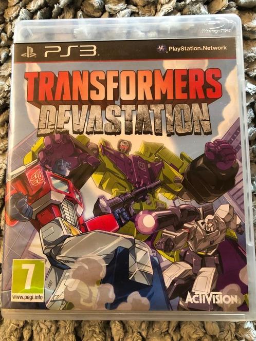 PS3 Transformers Devastation, Games en Spelcomputers, Games | Sony PlayStation 3, Zo goed als nieuw, Avontuur en Actie, 1 speler