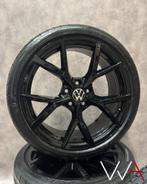 19” Volkswagen Golf 8 GTI / R “Estoril” velgen OEM BLACK, Neuf, Pneus et Jantes, Véhicule de tourisme, Pneus été