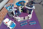 Playmobil politiebureau met gevangenis helicopter en auto, Kinderen en Baby's, Speelgoed | Playmobil, Complete set, Ophalen of Verzenden