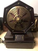 Antieke radio met antieke luidspreker (los), Antiek en Kunst, Antiek | Tv's en Audio, Ophalen