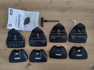 Thule 753 voeten + kit disponible aux enchères