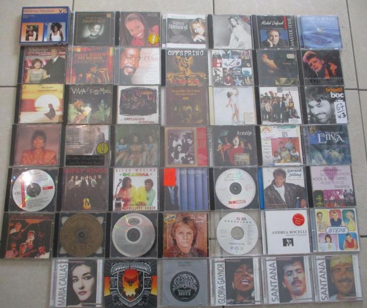 50 Originele CD's - Pop en rock van de jaren 70-80-90, Cd's en Dvd's, Cd's | Pop, Zo goed als nieuw, Ophalen of Verzenden