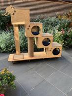 katten krabpaal+ huisje poezen, Dieren en Toebehoren, Ophalen, Zo goed als nieuw, Krabpaal