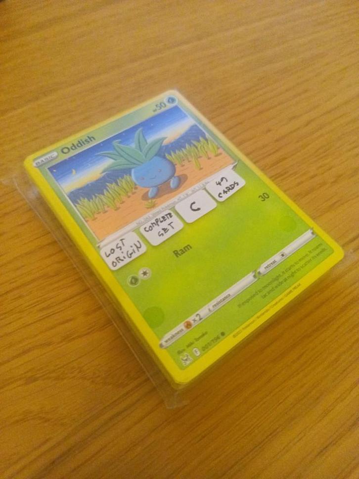 Lost Origin - Set Jumpstarter - 49 Commons, Hobby en Vrije tijd, Verzamelkaartspellen | Pokémon, Zo goed als nieuw, Meerdere kaarten