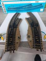 Marklin Ho 5140 paar elektrische schakelaars, Wisselstroom, Rails, Ophalen of Verzenden, Zo goed als nieuw