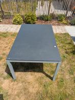 Gratis tuintafel 150cm op 1m., Jardin & Terrasse, Tables de jardin, Enlèvement, Utilisé, Rectangulaire, Métal
