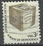 USA 1977 - Yvert 1182 - Vrije verkiezingen - Urne (ST), Verzenden, Gestempeld