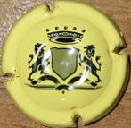 Capsule Crémant Alsace COOP. BEBLENHEIM jaune & noir nr.01, Enlèvement ou Envoi, Neuf, France, Autres types