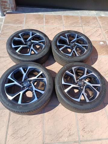 Originele Toyota CH-R velgen met zomerbanden  18inch erop beschikbaar voor biedingen