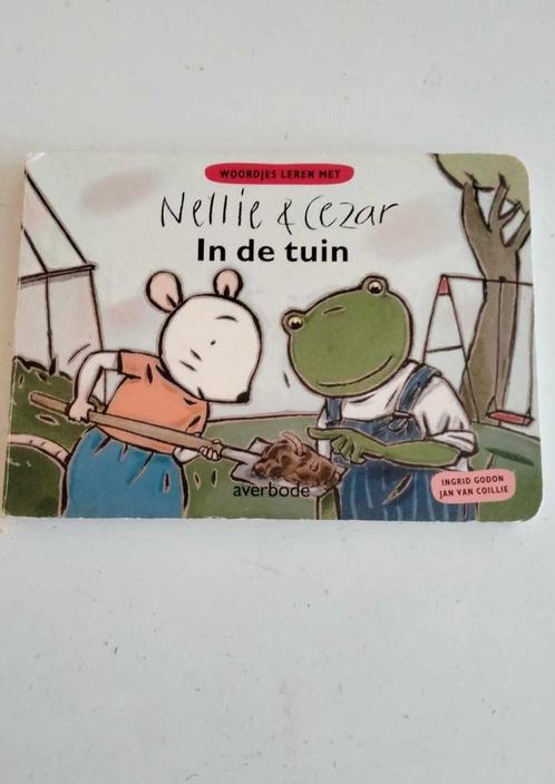 Nellie & Cezar In de tuin / boek / speelgoed, Boeken, Kinderboeken | Kleuters, Gelezen, Fictie algemeen, 4 jaar, Jongen of Meisje