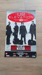 U2 concert poster 2001 sportpaleis Antwerpen, Verzamelen, Ophalen of Verzenden, Zo goed als nieuw