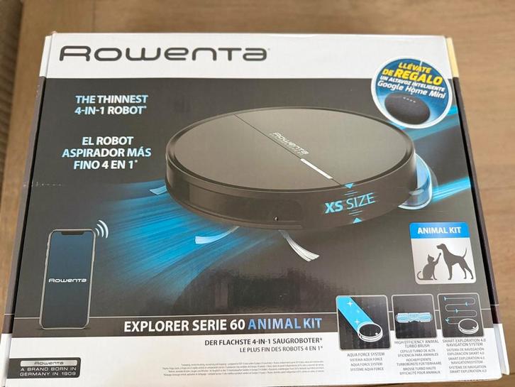 Aspirateur robot Rowenta Serie 60, Electroménager, Aspirateurs, Comme neuf, Aspirateur, Enlèvement ou Envoi