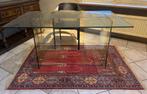 Bureau-tafel in glas, Huis en Inrichting, Bureaus, Ophalen, Gebruikt, Bureau