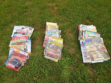Auto tijdschriften voornamelijk jaren 80.  beschikbaar voor biedingen