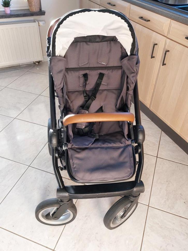3 in 1 buggy, Kinderen en Baby's, Buggy's, Gebruikt, Regenhoes, Verstelbare rugleuning, Voetenzak, Zonnekap, Ophalen