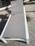 Chaise longue d'été à roulettes haut de gamme, Jardin & Terrasse, Enlèvement, Comme neuf, Mobile