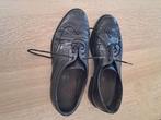 Heren schoenen, Zwart, Ophalen of Verzenden, Zo goed als nieuw, Veterschoenen