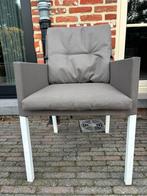 8 terras stoelen incl kussens, Tuin en Terras, Tuinsets en Loungesets, Ophalen, Gebruikt, Kunststof, 8 zitplaatsen