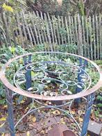 Table chaises extérieur fer forgé, Jardin & Terrasse, Ensembles de jardin, Chaise, Autres matériaux, 4 places, Enlèvement