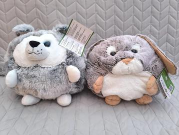 Cozy Noxxiez handverwarmer/knuffel "Bunny"of “Husky” (nieuw) beschikbaar voor biedingen