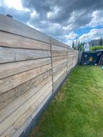 Schuttingplanken gebruikt steigerhout, Tuin en Terras, Schuttingen, Ophalen, Zo goed als nieuw