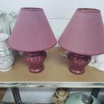 2 lampes de table ensemble 15€, Maison & Meubles, Lampes | Abat-jour, Enlèvement, Comme neuf